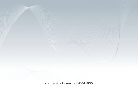 Modern abstract background with flowing lines