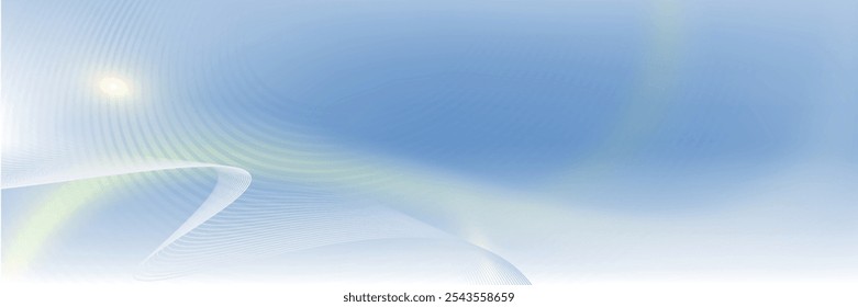 Modern abstract background with flowing lines. Digital future technology concept.