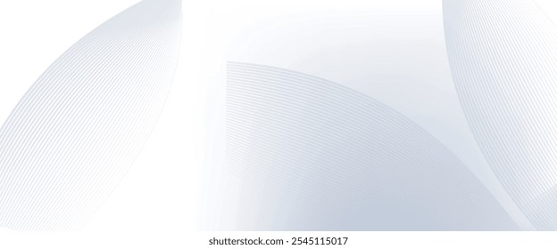 Modern abstract background with flowing lines. Digital future technology concept.