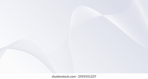 Modern abstract background with flowing lines simple