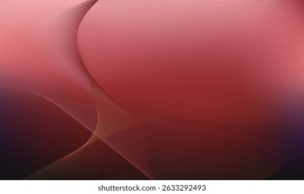 Modern abstract background with flowing lines