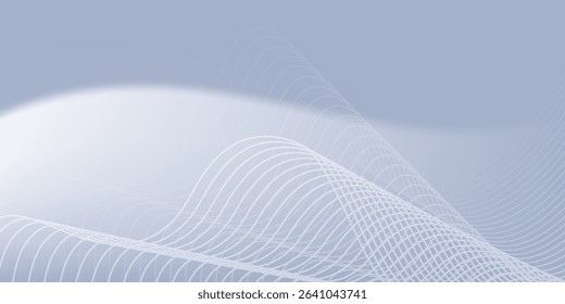 Modern abstract background with flowing lines eps10
