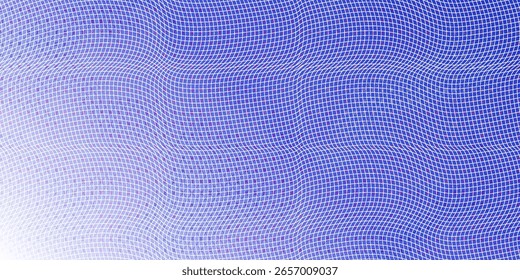 Fundo abstrato moderno com linhas fluindo. Conceito da tecnologia do futuro digital. ilustração vetorial.