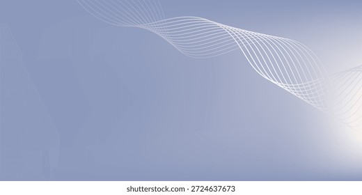 Modern abstract background with flowing particles. Digital future technology concept. vector illustration.