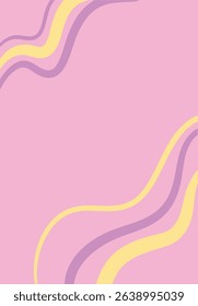 Modern abstract background flowing wave with shapes in a minimalist style. Perfect for wallpaper, digital backdrops, and aesthetic templates for Stories or videos. for social media content