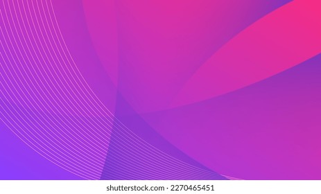 Fondo abstracto moderno Fluido Líneas de onda líquidas y color degradado rosa azul