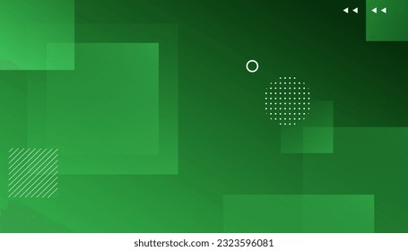 fondo abstracto moderno con forma fluida en color verde degradado
