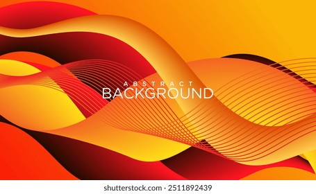 Fondo abstracto moderno con Formas fluidas y líneas coloridas insignias Elementos gráficos. Ilustración vectorial