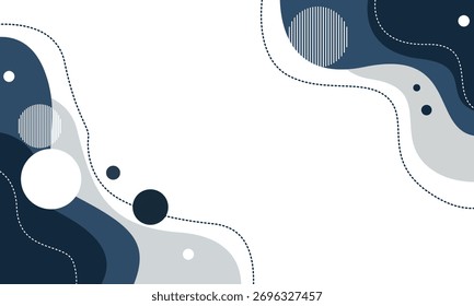 Fondo abstracto moderno con Formas fluidas y un diseño limpio, perfecto para presentaciones y medios digitales.