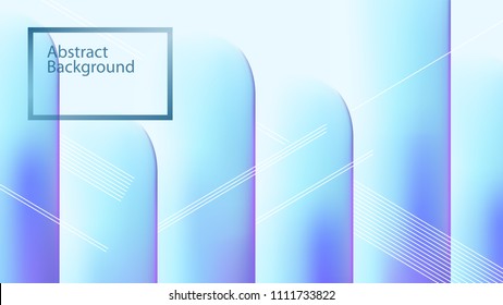 Modern abstract background with flying drops in space
