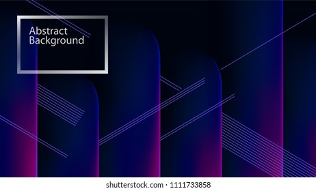 Modern abstract background with flying drops in space