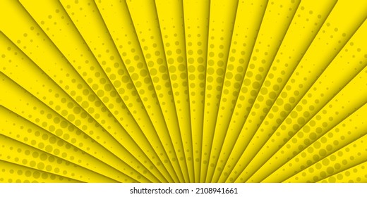 modern abstract background futuristic graphics modern yellow background with striped design texture Abstract Vector Background bright poster yellow banner vector illustration background
