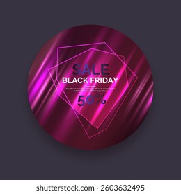 Modern abstract background with geometric elements. Beautiful illustration for the design. Vector graphics. Colorful vivid illustration. A template for placing text and information.