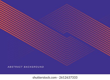 Modern abstract background. Geometric line art design. Minimal lines pattern. Suit for poster, cover, book, booklet, banner, flyer, website, card. Vector illustration