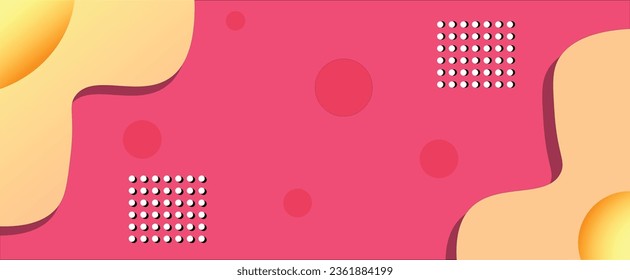 modern abstract background with modern geometric abstract background in retro style vector