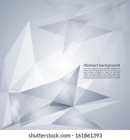 Modern abstract background of geometric shapes. 