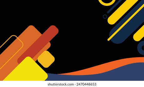 Fondo abstracto moderno con Formas geométricas