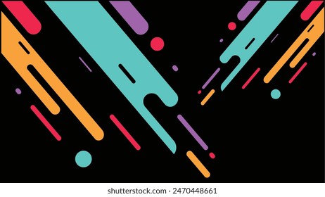 Fondo abstracto moderno con Formas geométricas