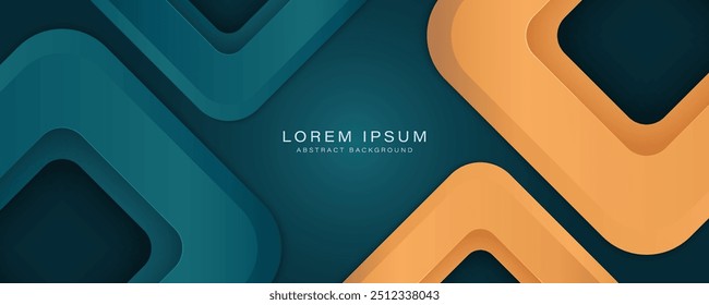 Fondo abstracto moderno con Formas geométricas. Elemento de forma cuadrada redondeada. Diseño de Plantilla de Anuncio con espacio para su texto. Traje para el folleto, negocio, cubierta, tarjeta, invitación, volante, cartel