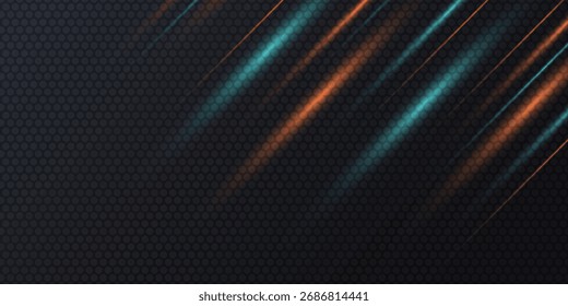 Moderner abstrakter Hintergrund mit geometrischen Formen minimalistische Technologie, Vektordekoration für Präsentationen, Cover, Banner, Webdesign und Poster