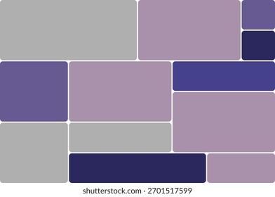 Un fondo abstracto moderno con Formas geométricas en tonos púrpura y gris. Perfecto para añadir un toque de creatividad a cualquier proyecto con su diseño de moda.