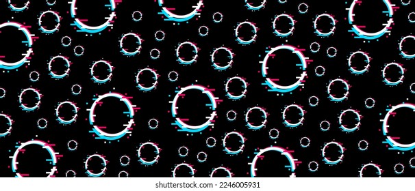 Modern abstract background with glitch elements. Vector EPS 10
