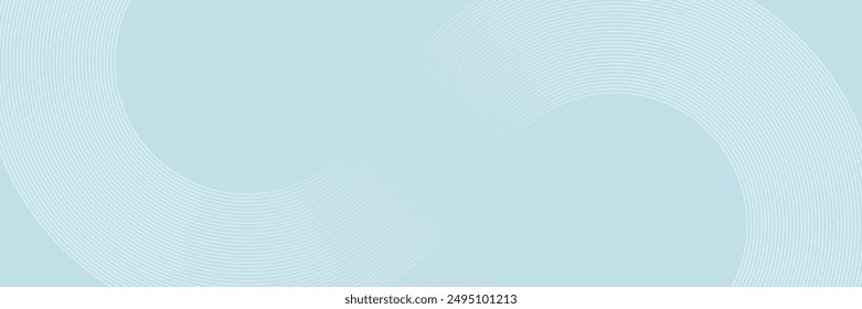 Moderner abstrakter Hintergrund. Glänzend weiße Farbverlaufskreislinien. Minimales geometrisches Muster. Einfache grafische Elemente. Futuristisches Konzept. Geeignet für Cover, Poster, Banner, Broschüre, eps10.