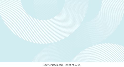Fondo abstracto moderno. Líneas circulares degradadas blancas brillantes. Patrón geométrico mínimo. Elementos gráficos simples. Concepto futurista