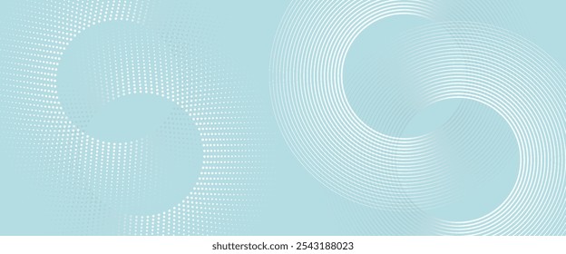 Fondo abstracto moderno. Líneas circulares degradadas blancas brillantes. Patrón geométrico mínimo. Elementos gráficos simples. Concepto futurista. Conveniente para la cubierta, cartel, Anuncio, folleto, eps10.