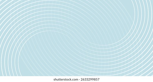 Modern abstract background. Glossy white gradient circle lines. Minimal geometric pattern. Simple graphic elements. Futuristic concept. Suitable for cover, poster, banner, brochure, eps10.