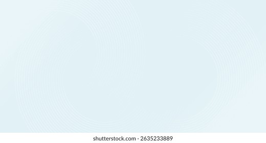 Modern abstract background. Glossy white gradient circle lines. Minimal geometric pattern. Simple graphic elements. Futuristic concept. Suitable for cover, poster, banner, brochure, eps10.