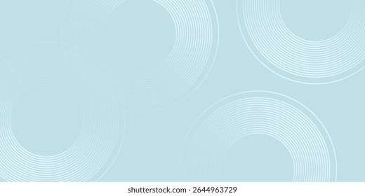 Modern abstract background. Glossy white gradient circle lines. Minimal geometric pattern. Simple graphic elements art good nice natural illstrations  ring