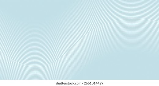 Modern abstract background. Glossy white gradient circle lines. Minimal geometric pattern. Simple graphic elements. Futuristic concept. vector