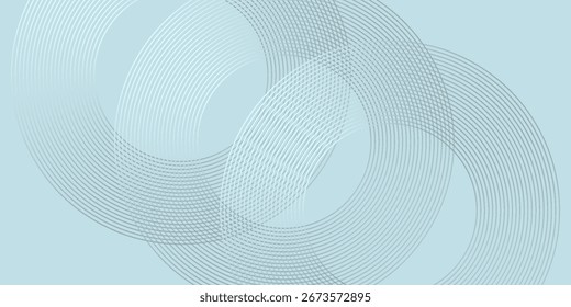 Fondo abstracto moderno. Líneas circulares degradadas blancas brillantes. Patrón geométrico mínimo. Elementos gráficos simples. Concepto futurista. Conveniente para la cubierta, cartel, Anuncio, folleto, eps10.