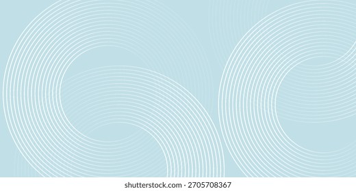 Modern abstract background. Glossy white gradient circle lines. Minimal geometric pattern. Simple graphic elements. Futuristic concept. Suitable for cover, poster, banner, brochure, eps10.
