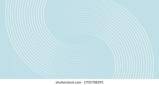 Modern abstract background. Glossy white gradient circle lines. Minimal geometric pattern. Simple graphic elements. Futuristic concept. Suitable for cover, poster, banner, brochure, eps10.