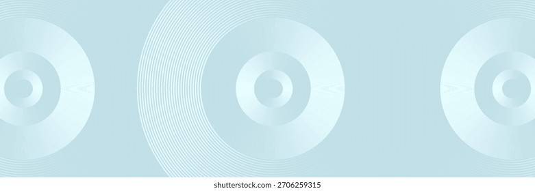Modern abstract background. Glossy white gradient circle lines. Minimal geometric pattern. Simple graphic elements. Futuristic concept. eps10.