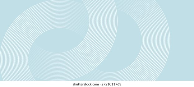 Fondo abstracto moderno. Líneas circulares degradadas blancas brillantes. Patrón geométrico mínimo. Elementos gráficos simples. Concepto futurista. Conveniente para la cubierta, cartel, Anuncio, folleto, eps10.

