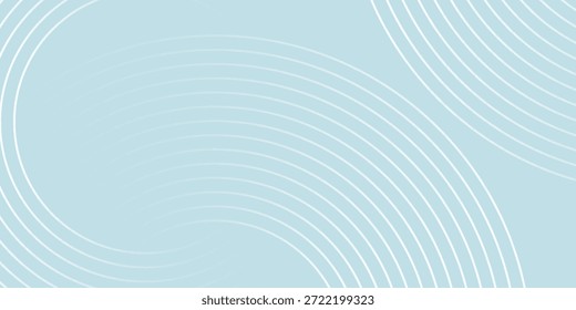 Fondo abstracto moderno. Líneas circulares degradadas blancas brillantes. Patrón geométrico mínimo.