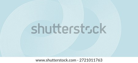Modern abstract background. Glossy white gradient circle lines. Minimal geometric pattern. Simple graphic elements. Futuristic concept. Suitable for cover, poster, banner, brochure, eps10.

