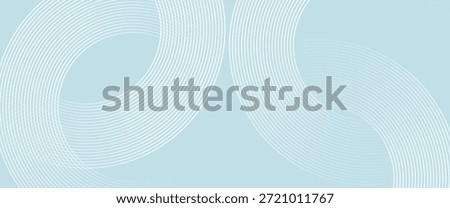 Modern abstract background. Glossy white gradient circle lines. Minimal geometric pattern. Simple graphic elements. Futuristic concept. Suitable for cover, poster, banner, brochure, eps10.

