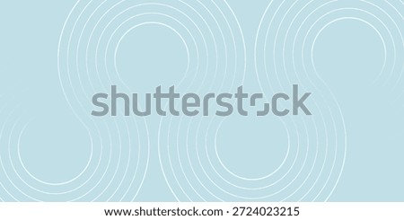 Modern abstract background. Glossy white gradient circle lines. Minimal geometric pattern.