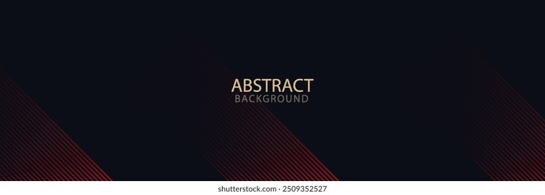 modern abstract background with glowing arrow lines. Modern shiny red geometric lines design. Technology futuristic concept. Horizontal banner template. Suit for cover, header, poster, banner, web