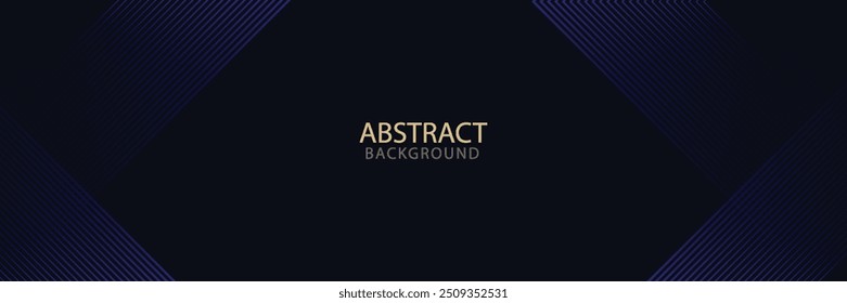Fondo abstracto moderno con líneas de flecha brillantes. Diseño moderno de líneas geométricas azules brillantes. Tecnología concepto futurista. Plantilla Horizontal de Anuncio. Traje para la cubierta, cabecera, cartel, Anuncio, Web