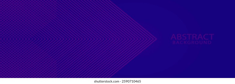 modern abstract background with glowing arrow lines. Modern shiny blue geometric lines design. Technology futuristic concept. Horizontal banner template. Suit for cover, header, poster, banner, web