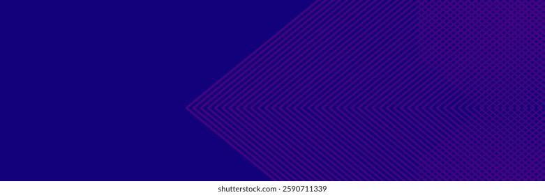 modern abstract background with glowing arrow lines. Modern shiny blue geometric lines design. Technology futuristic concept. Horizontal banner template. Suit for cover, header, poster, banner, web