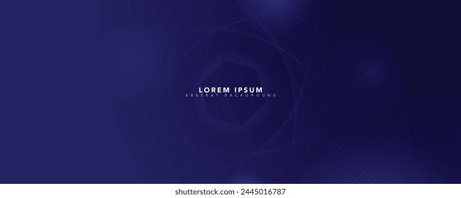 Fondo abstracto moderno con líneas geométricas brillantes. Diseño de forma hexagonal degradada. Concepto de tecnología futurista. Traje para el Anuncio, folleto, ciencia, Sitio web, corporativo, cartel, cubierta