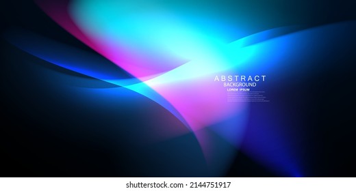 Modern Abstract Background With Gradient Color Vector Illustration