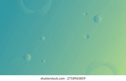 Fondo Abstractas moderno con degradado y Elementos geométricos