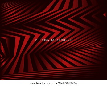 Modern abstract background with gradient red lines that creates a dynamic visual effect and is suitable for a variety of luxury digital designs.
